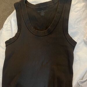Discontinued - Dark Brown Brandy Melville Tank